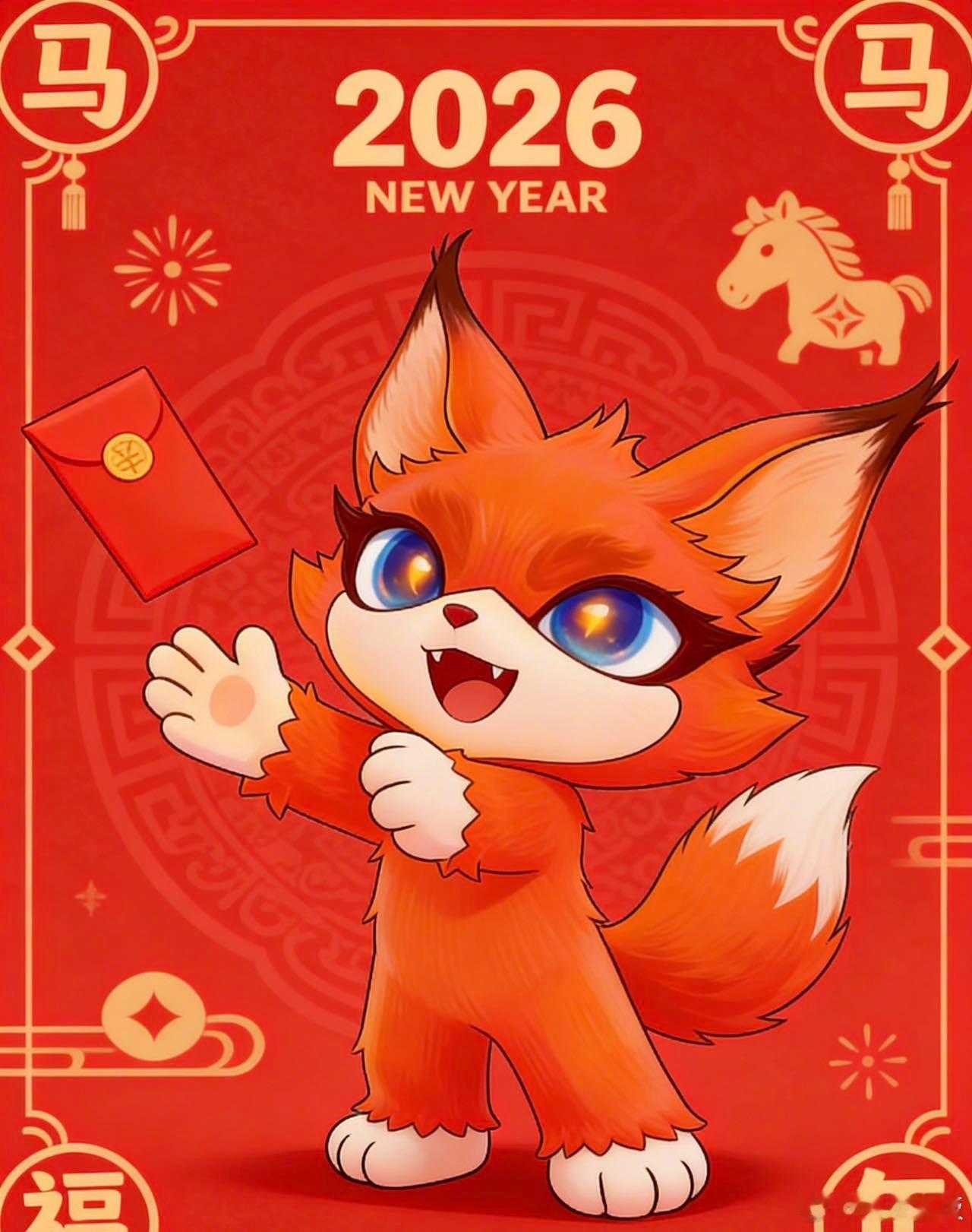 喵娲娲完全就是散财神喵来的喵娲娲一出场，财运挡不住🧧马年跟着喵娲娲，钱包鼓