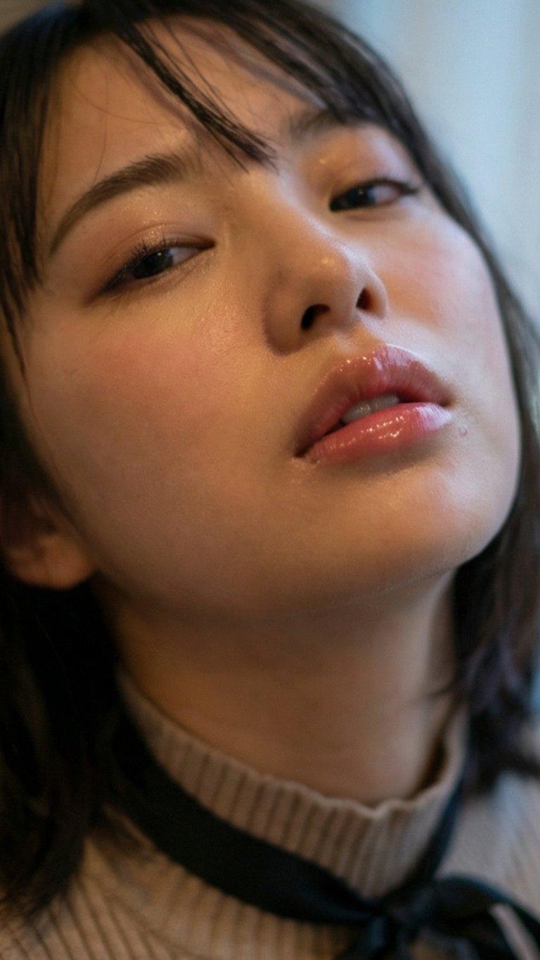 轻纱遮面，笑语如花。