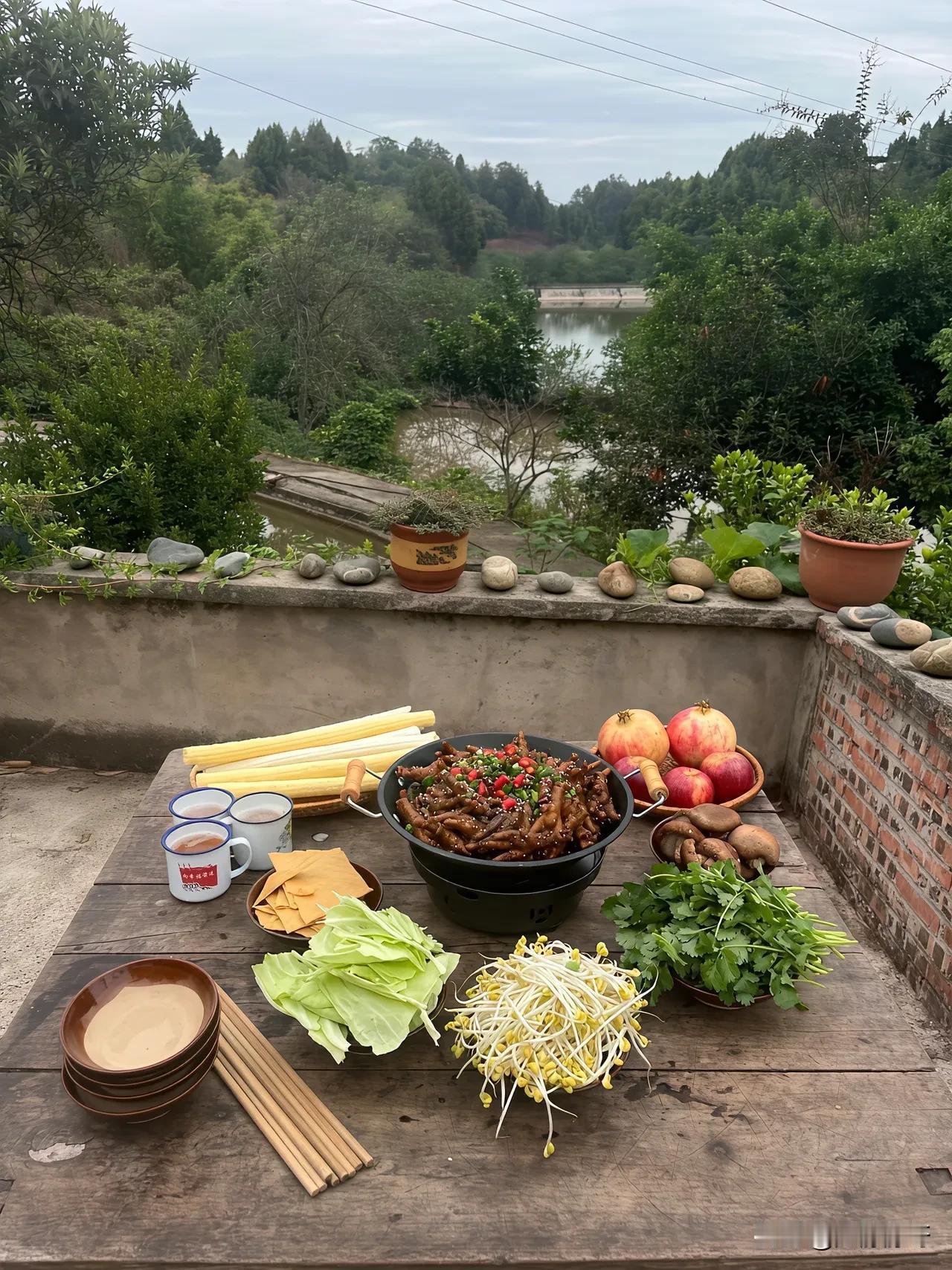 四个人的晚餐，这算什么水平？