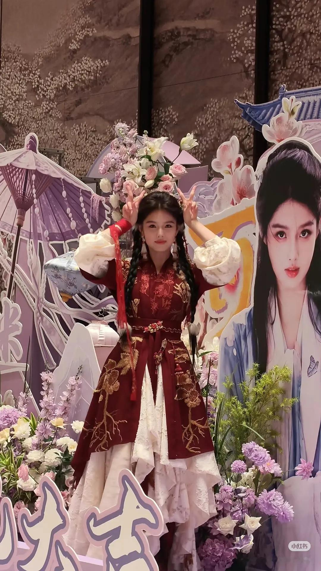郭敬明的女主妆造出来了