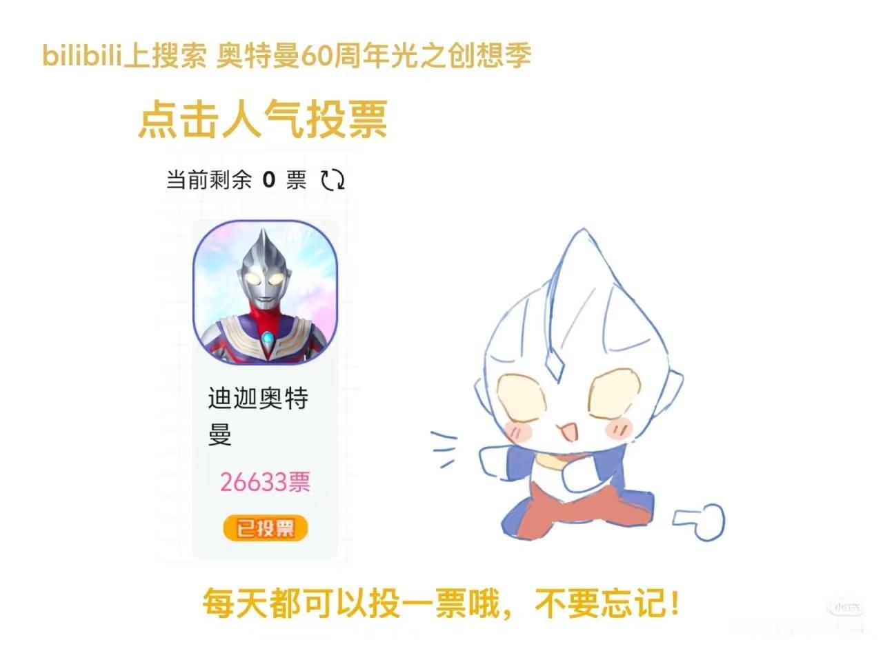 迪迦奥特曼今天投小迪了么