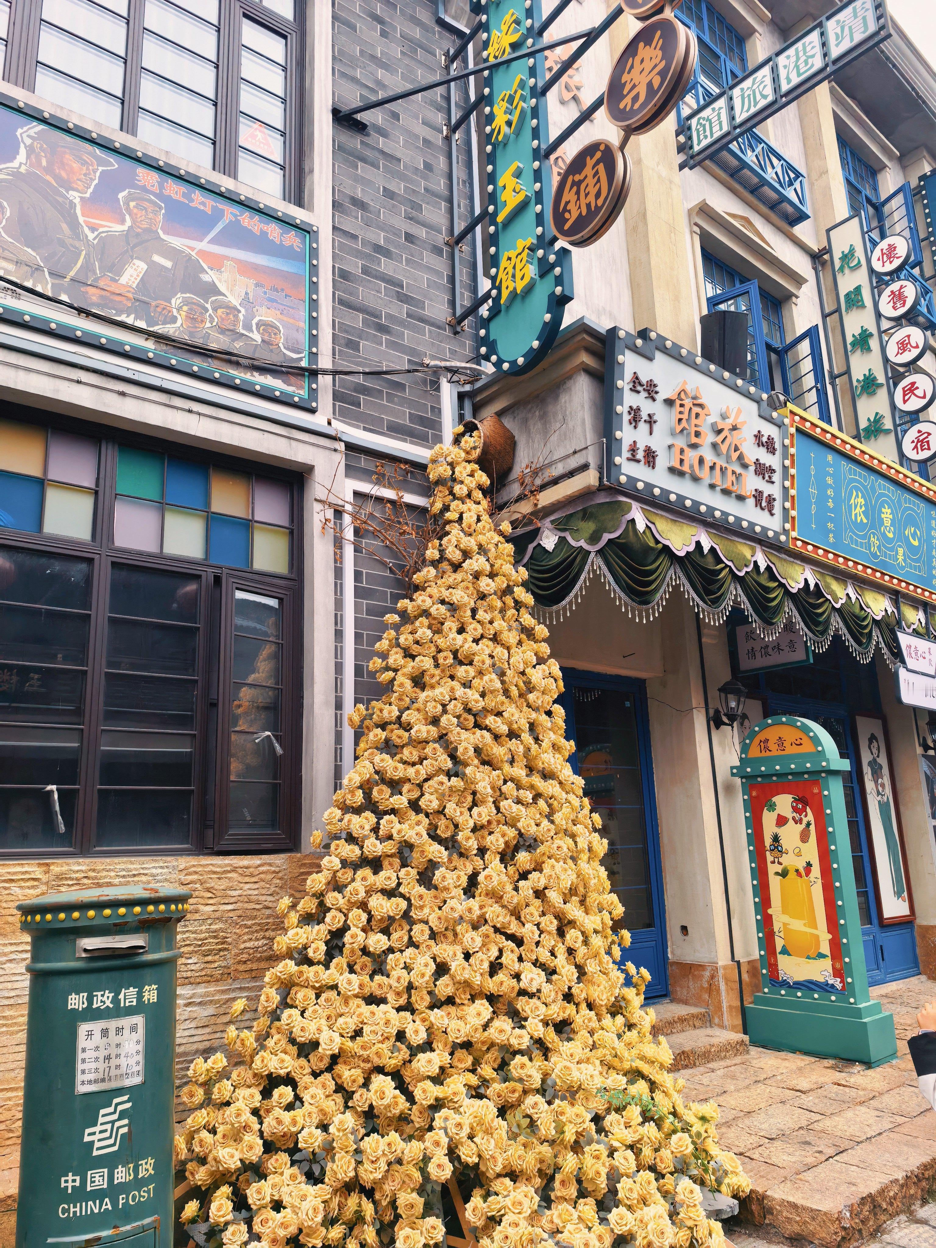 黄玫瑰真时尚单品刘亦菲是逆天改命的神刘亦菲玫瑰的故事长沙·靖港古镇景区