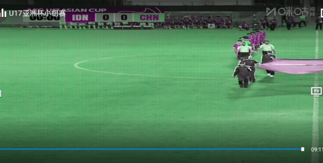 U17亚洲杯的转播质量太差了