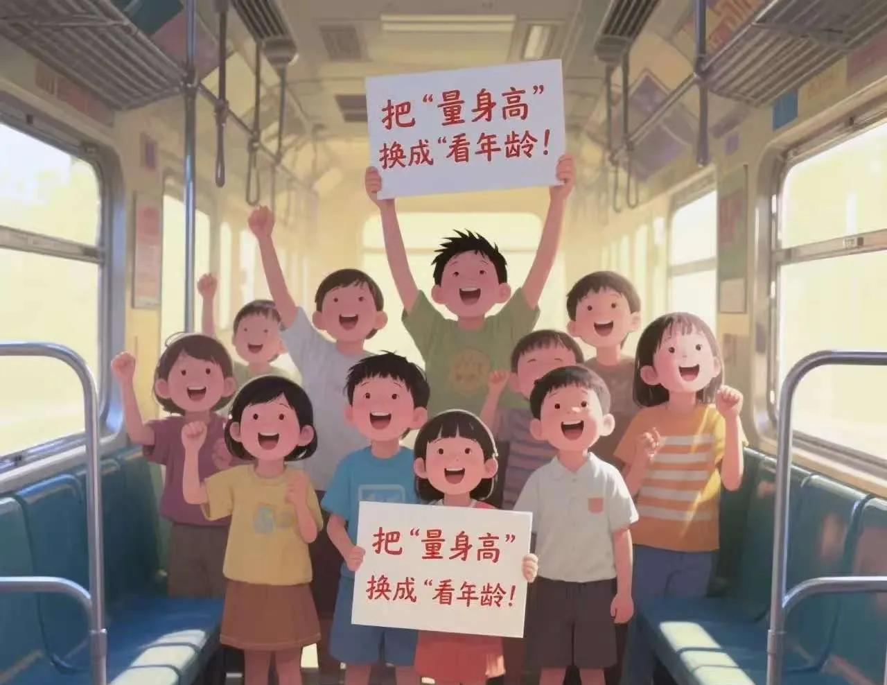 终于有人站出来了！女子认为儿童票按照“身高”不合理，应该改改了！女子的孩子明明才