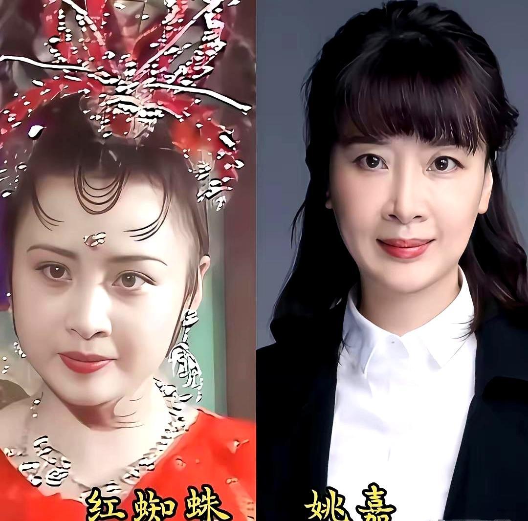 86版盘丝洞的7个蜘蛛精，现状比剧情还出乎意料。当年选角全是素人，最小的才