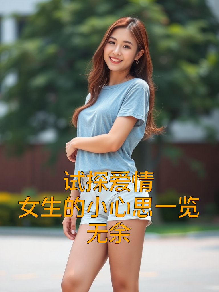 试探爱情，女生的小心思一览无余