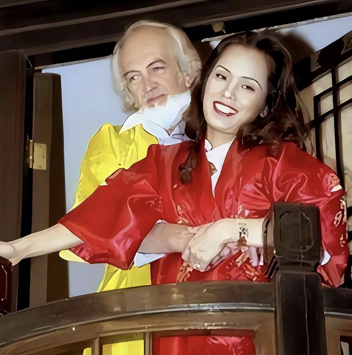 那时，以《爱的奉献》风靡全国的著名歌手韦唯嫁给了瑞典一位老钢琴家。开始感觉幸福之