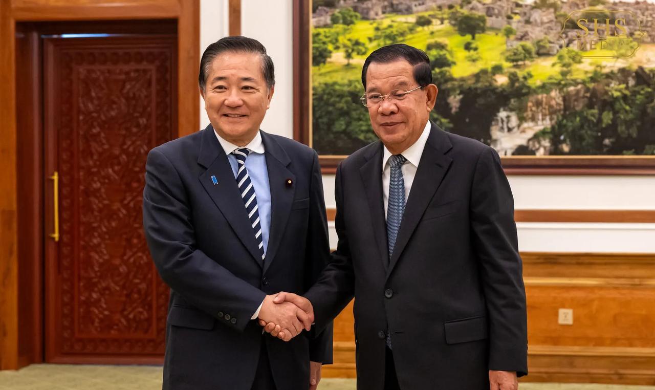 洪森欺软怕硬，找来日本帮忙。日本议员长岛昭久去了柬埔寨，昭久感谢柬埔寨允许日本两