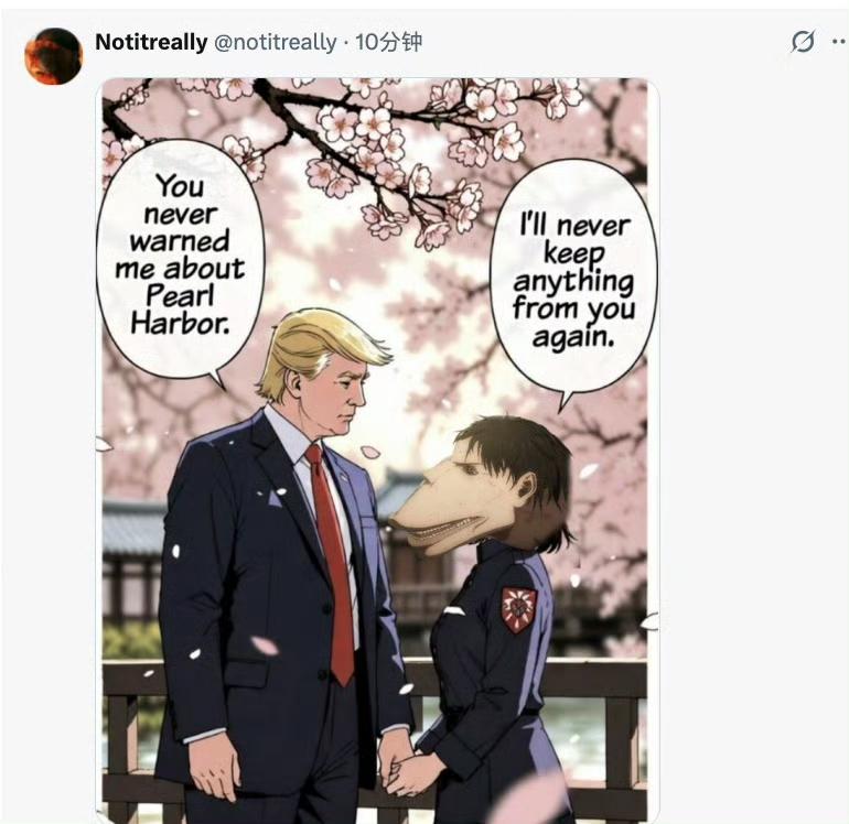 [笑着哭][笑着哭][笑着哭]你从没跟我提过珍珠港的事。我以后再也不瞒你任何事了。