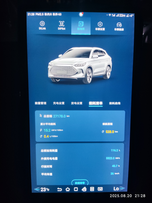 22年4月购入22年1月没涨价前定的，四月提的车，三年4个月电费和油费。。