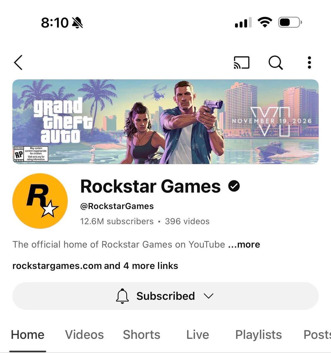 【《GTA6》新预告？R星油管现“隐藏视频”】近日，《GTA6》玩家社群再度掀