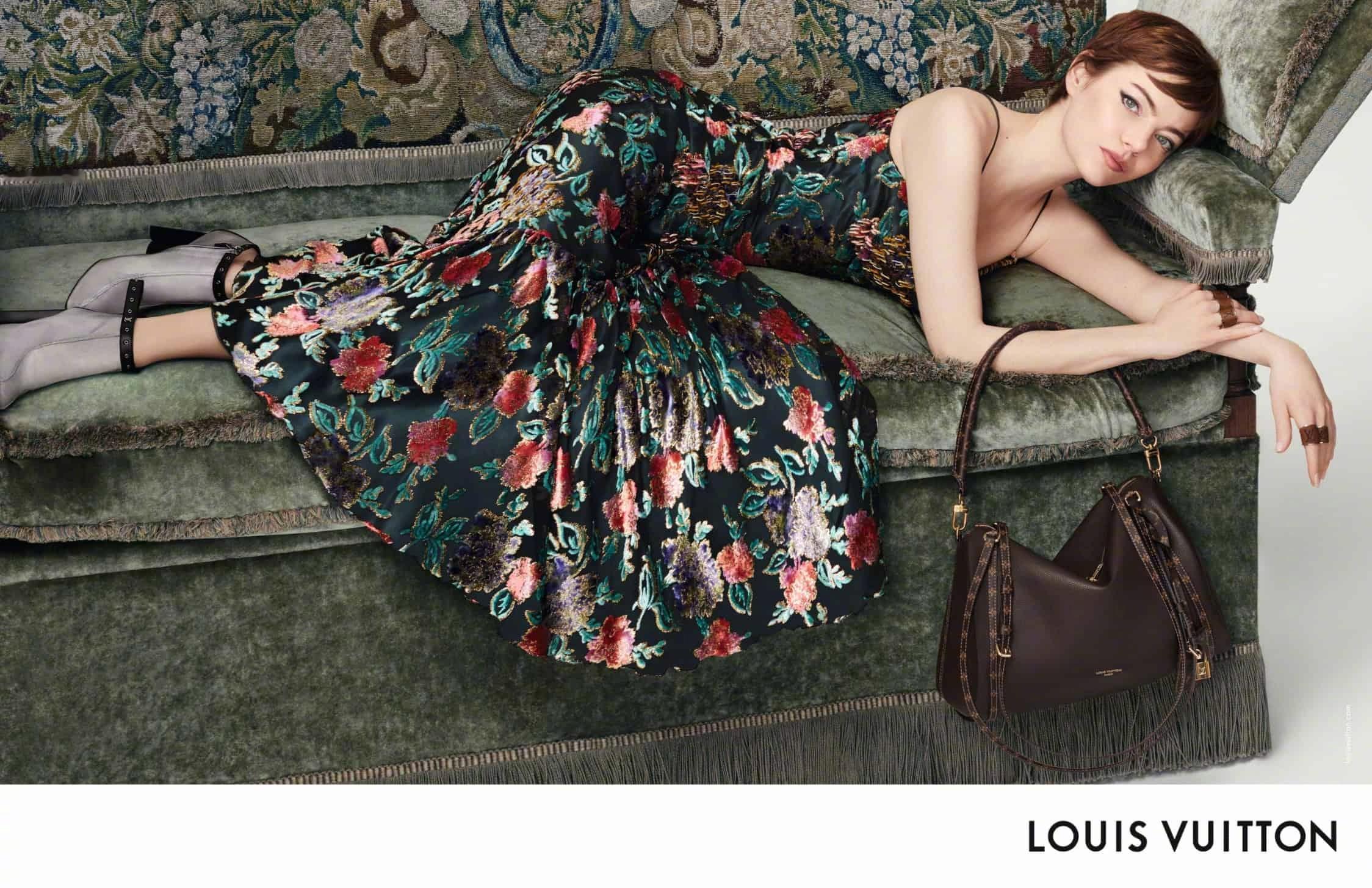 LouisVuittonF/W2025campaign石头姐Emma
