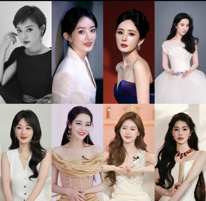 业内评价白鹿网友心目中的八大扛剧花，终究靠作品说话大家认可吗？