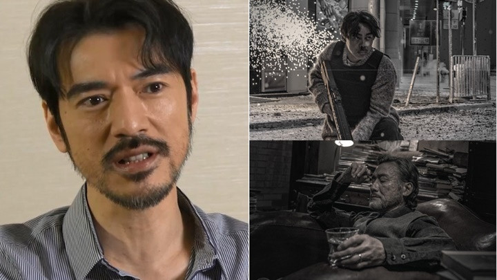 金城武在之前的访问中，特别提到与两大影帝梁家辉、刘青云首次合作，深感荣幸，笑言：