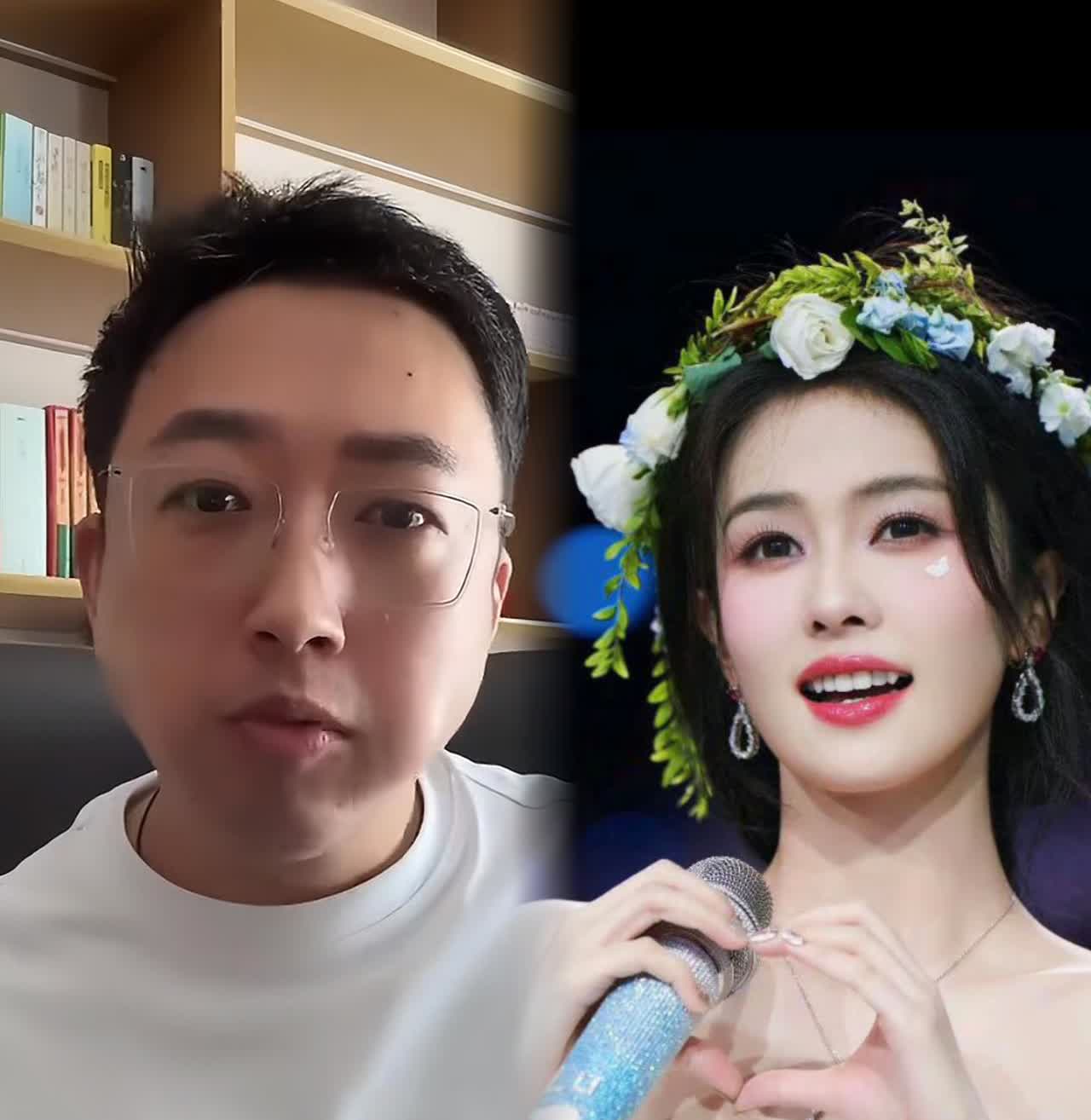 发现了没有？于正有一个特点，不是他旗下的艺人长得帅，也不是白鹿人气高