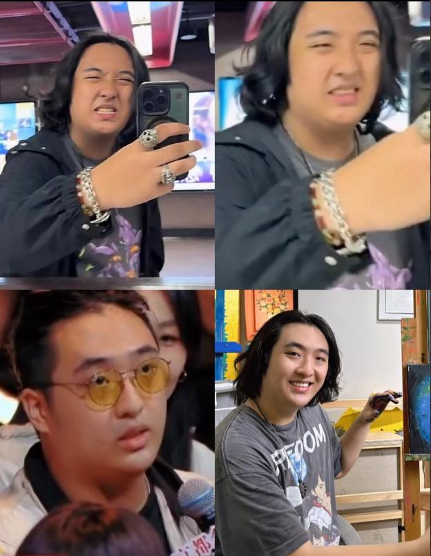 快被16岁的费曼笑死！看他小时候在爸爸去哪儿里那么可爱，还以为长大了会是林志颖