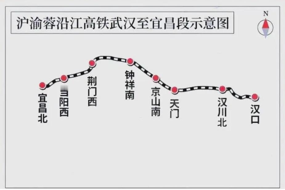 沪渝蓉高铁武宜段即将通车！武汉至宜昌迈入“1小时生活圈”一条飞驰的银龙即将在