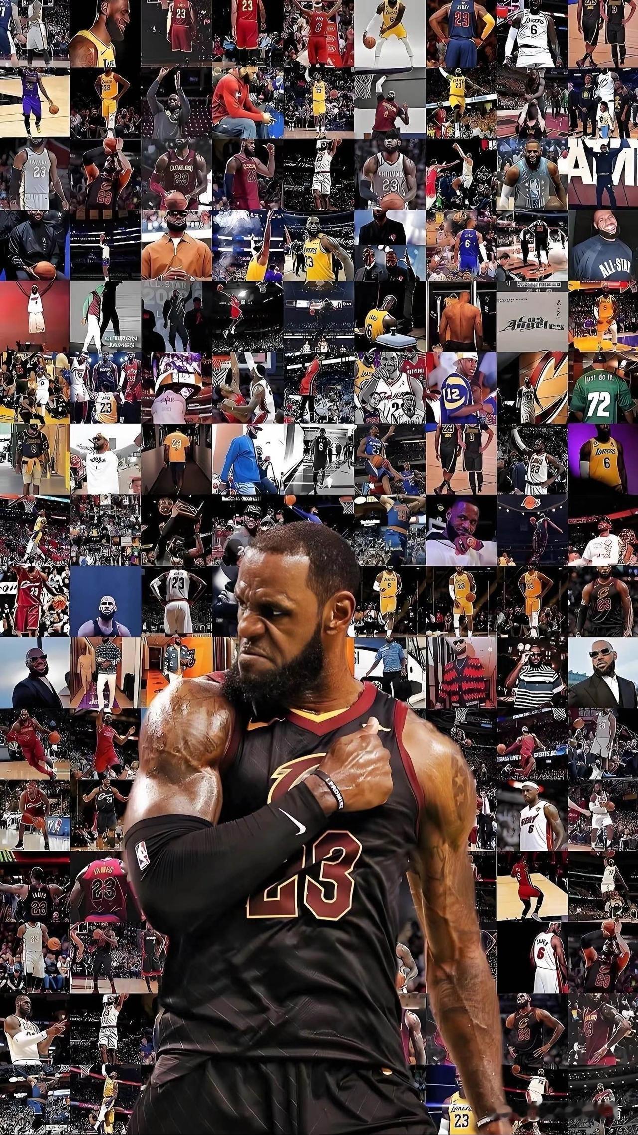 无敌是多么寂寞！NBA41岁赛季单场得分前十排名：​1，詹姆斯，36分。​2