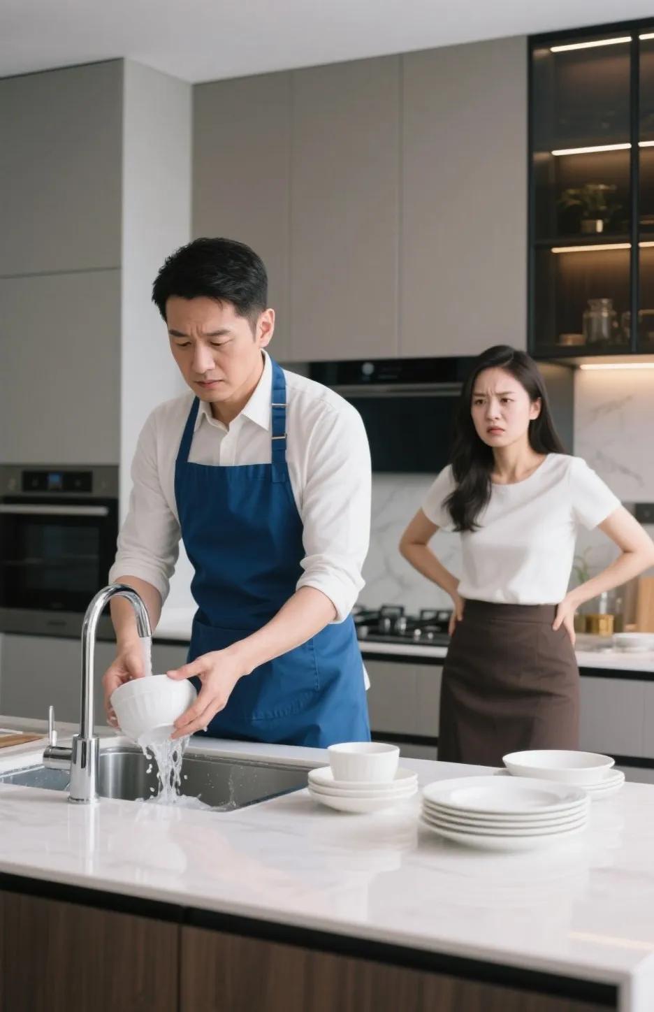 人到中年，一个人歇斯底里，另一个人却视而不见。这是许多婚姻的常态。