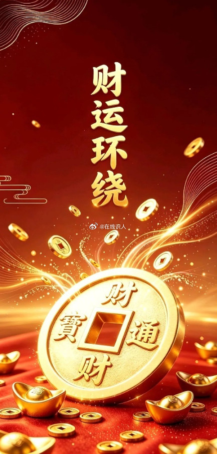 福气在聚，好事在途。保持松弛，静候惊喜。​​​