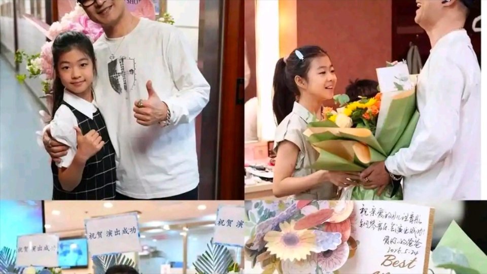 汪峰章子怡女儿醒醒十岁颜值亮眼，继承父母优良基因，才华与容貌并存，备受关注与期待
