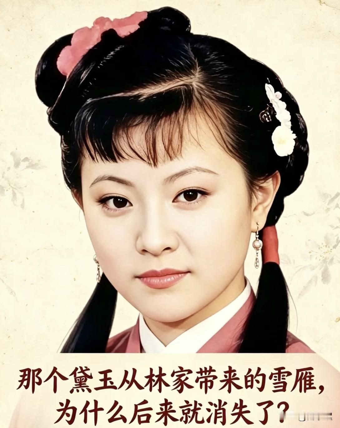 林黛玉离世后，她从姑苏带来的丫鬟——雪雁，最后的归宿如何？潇湘馆还真不是论资