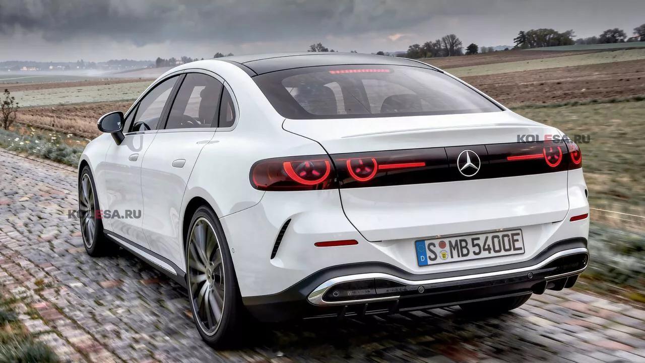 全新奔驰C级EQ渲染图【新车渲染】全新纯电版奔驰C级渲染图，大家觉得怎么样