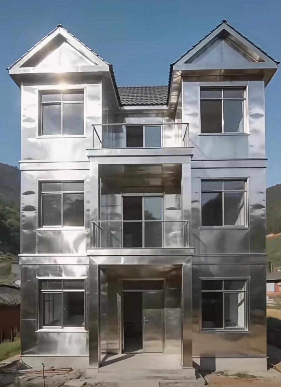 你见过这种房子吗？设计感的好房子奇特别墅过年回老家这样做房子是不是