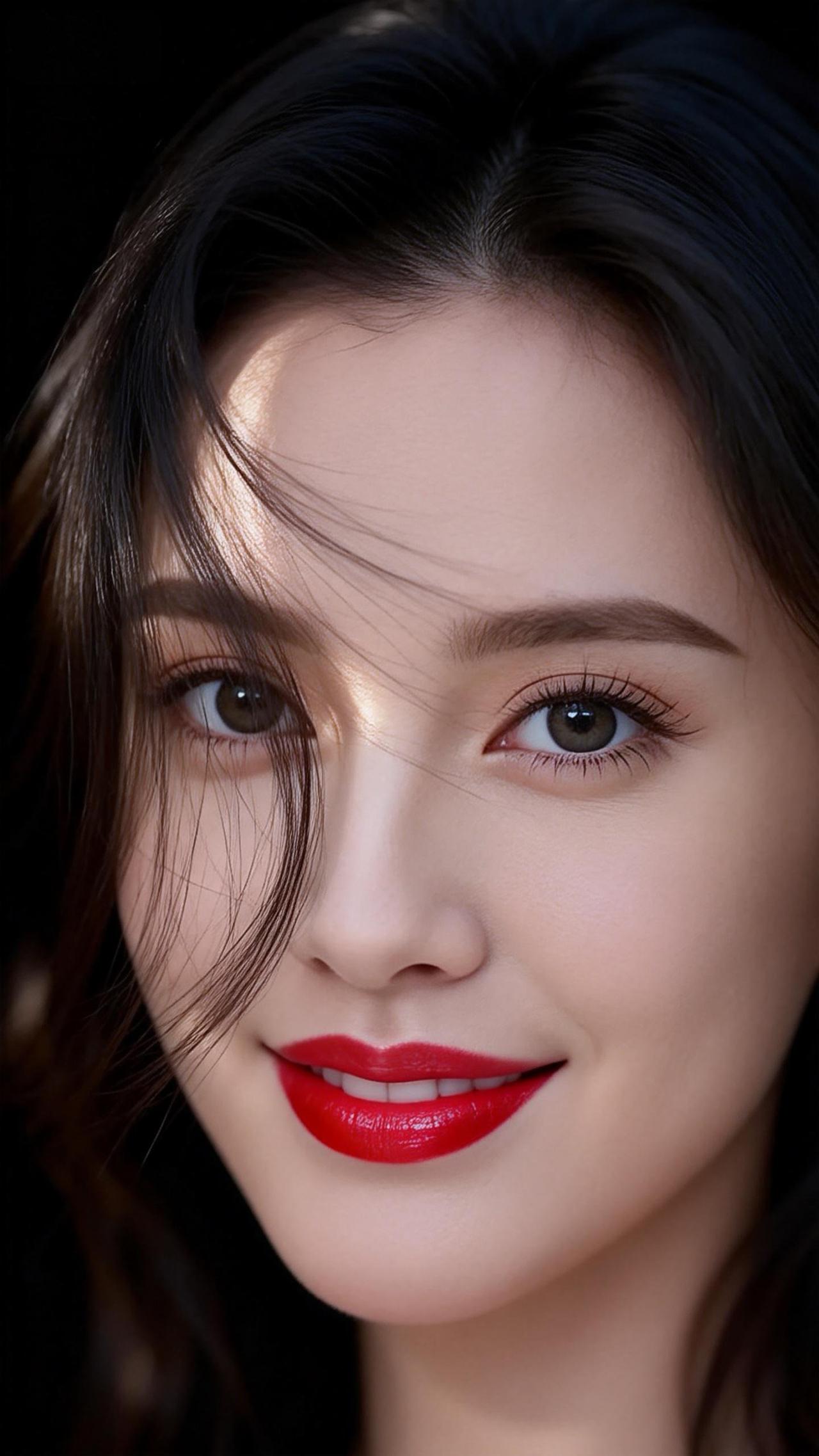 混血美女高清特写