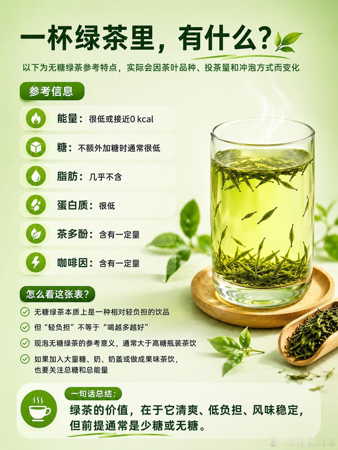 绿茶它的价值不只在“提神”。提到绿茶，很多人最先想到的，可能是清新的茶香、入口微