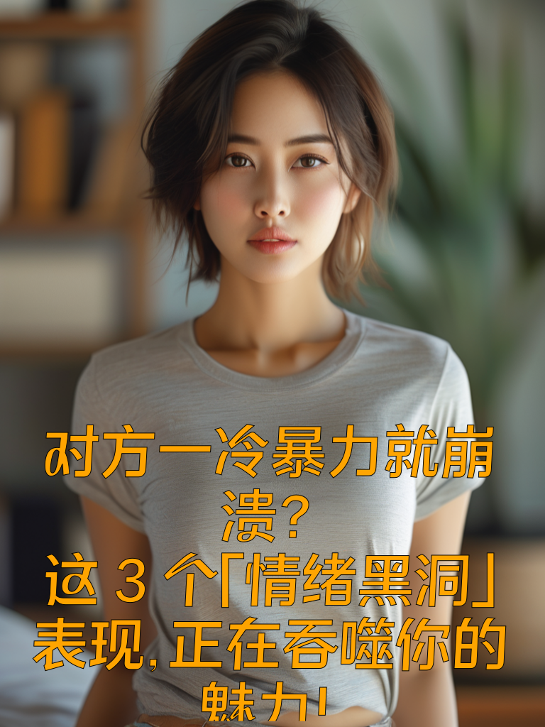 对方一冷暴力就崩溃？这3个「情绪黑洞」表现，正在吞噬你的魅力！