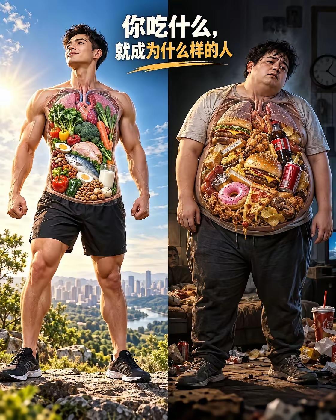 我就吃的蔬菜水果，很少吃油炸食品和饮料，，，自己做，便宜[滑稽笑]