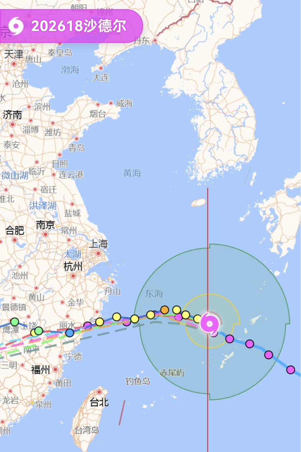 浙江大哥真扛事，福建小弟敬上。18号台风沙德尔大概率在浙江登陆了，有概率还是在