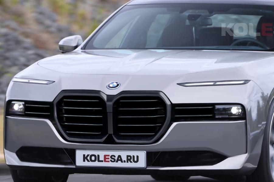 BMW宝马7系改款车型曝光。外观上，保留了标志性的双层大灯元素，主大灯组位置下
