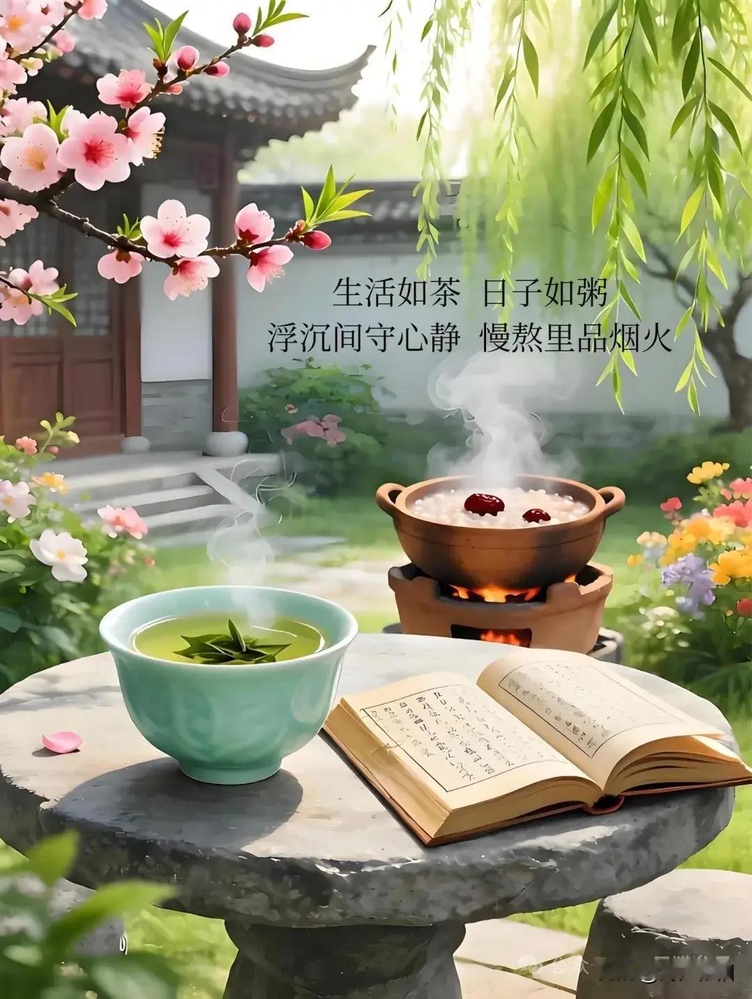 《临江仙·悟人生》漫品浮生滋味长，随心随处清欢。意随云卷任疏闲。随缘