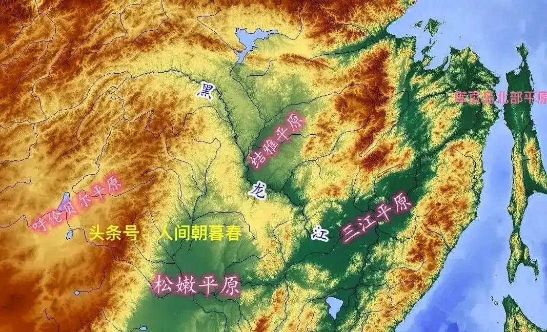 结雅平原和三江平原的黑土厚得能掐出油，去年我去绥芬河口岸听老司机说，那边现在种的