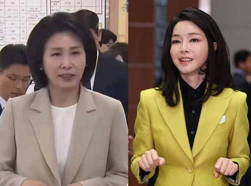 不得不承认李在明是有福气的，从他的老婆金惠京就能看出来！怪不得韩国网友都在说