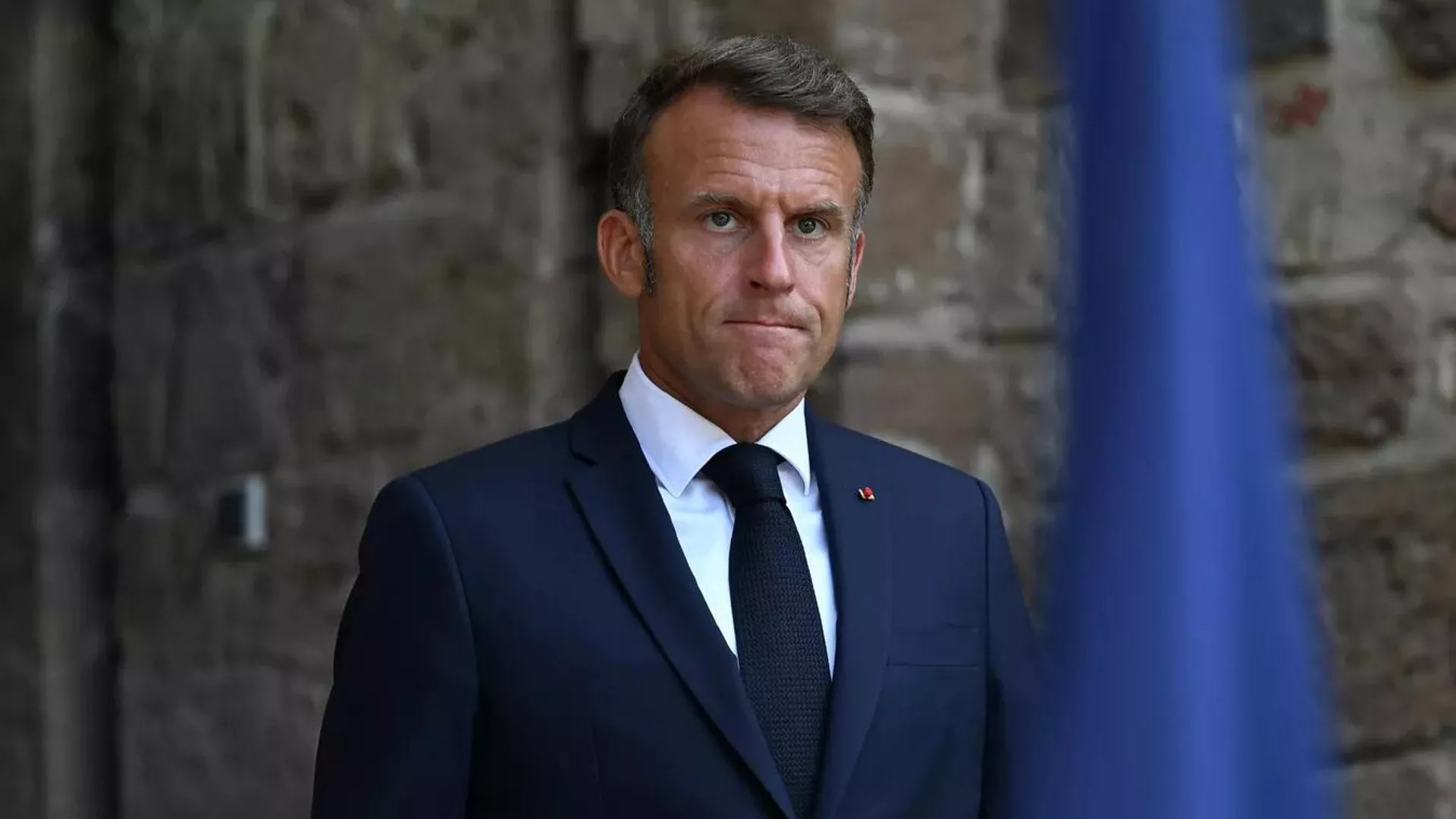 马克龙在达沃斯论坛称：