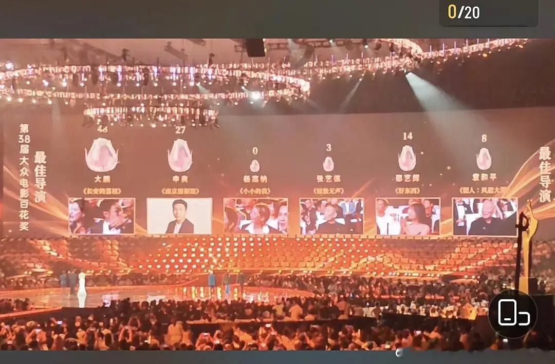 百花奖最佳导演：大鹏《长安的荔枝》算爆冷吗？而且0票最佳导演导出了最佳男主。。