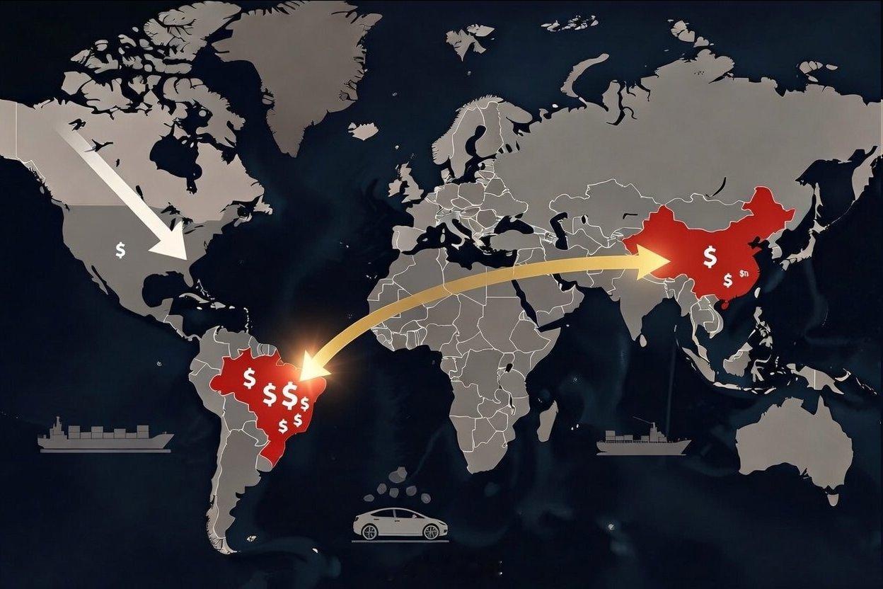 中国刚刚将巴西选为其全球第一投资目的地——超过美国中国-巴西商业委员会（CBB
