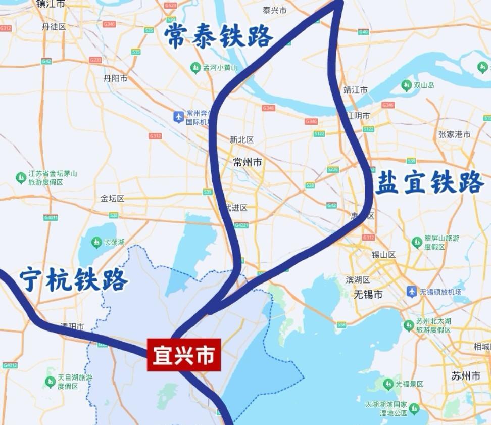 宜兴是常州永远绕不过去的“一道坎”。其实常州人应该发现了，不管常泰大桥什么时候建