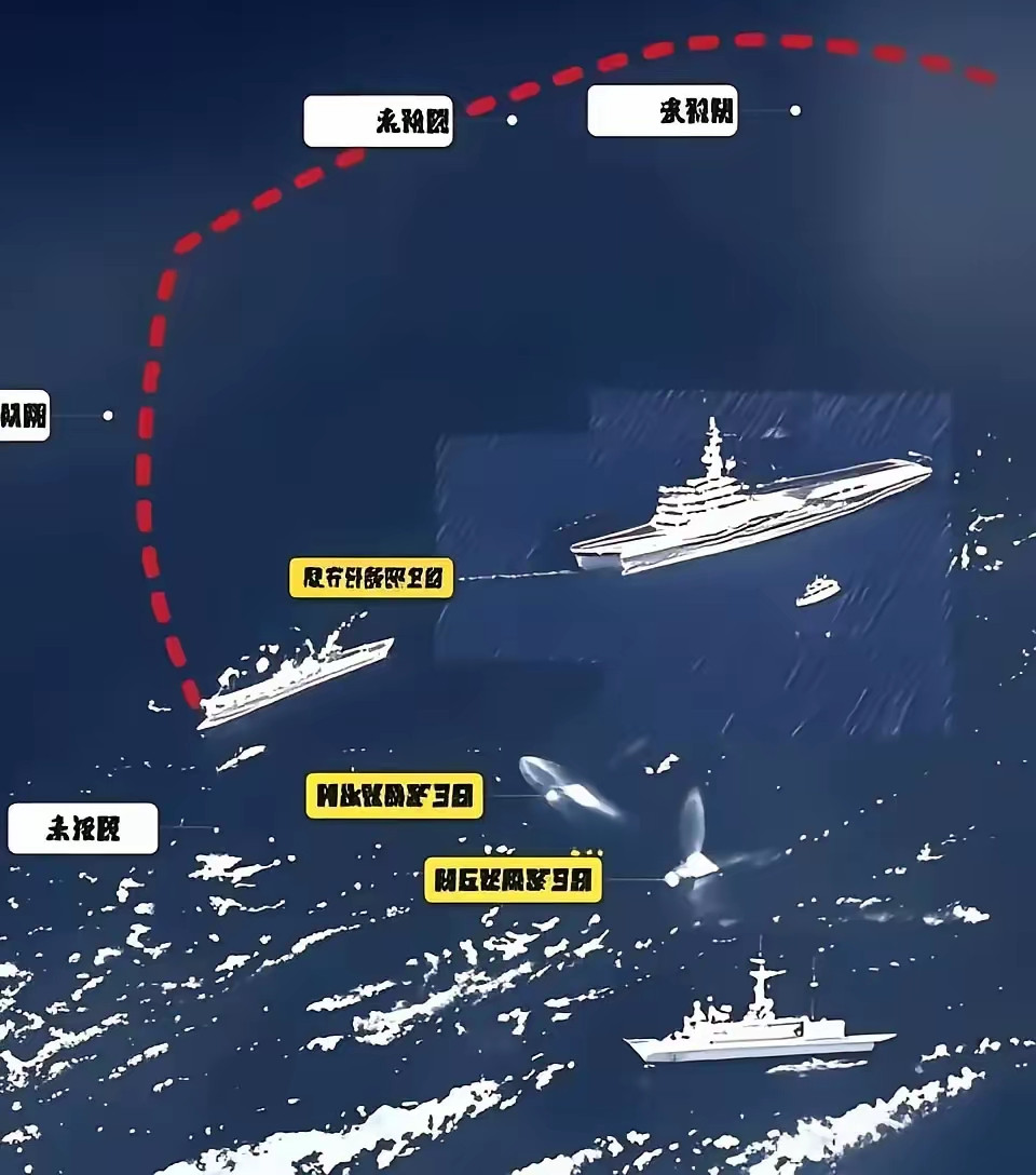 万万没想到！法国戴高乐号航母战斗群雄赳赳气昂昂地奔赴亚太海域，本想秀一秀法美同盟的实力，给东方大国来