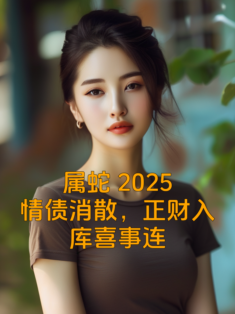 属蛇2025：情债消散，正财入库喜事连