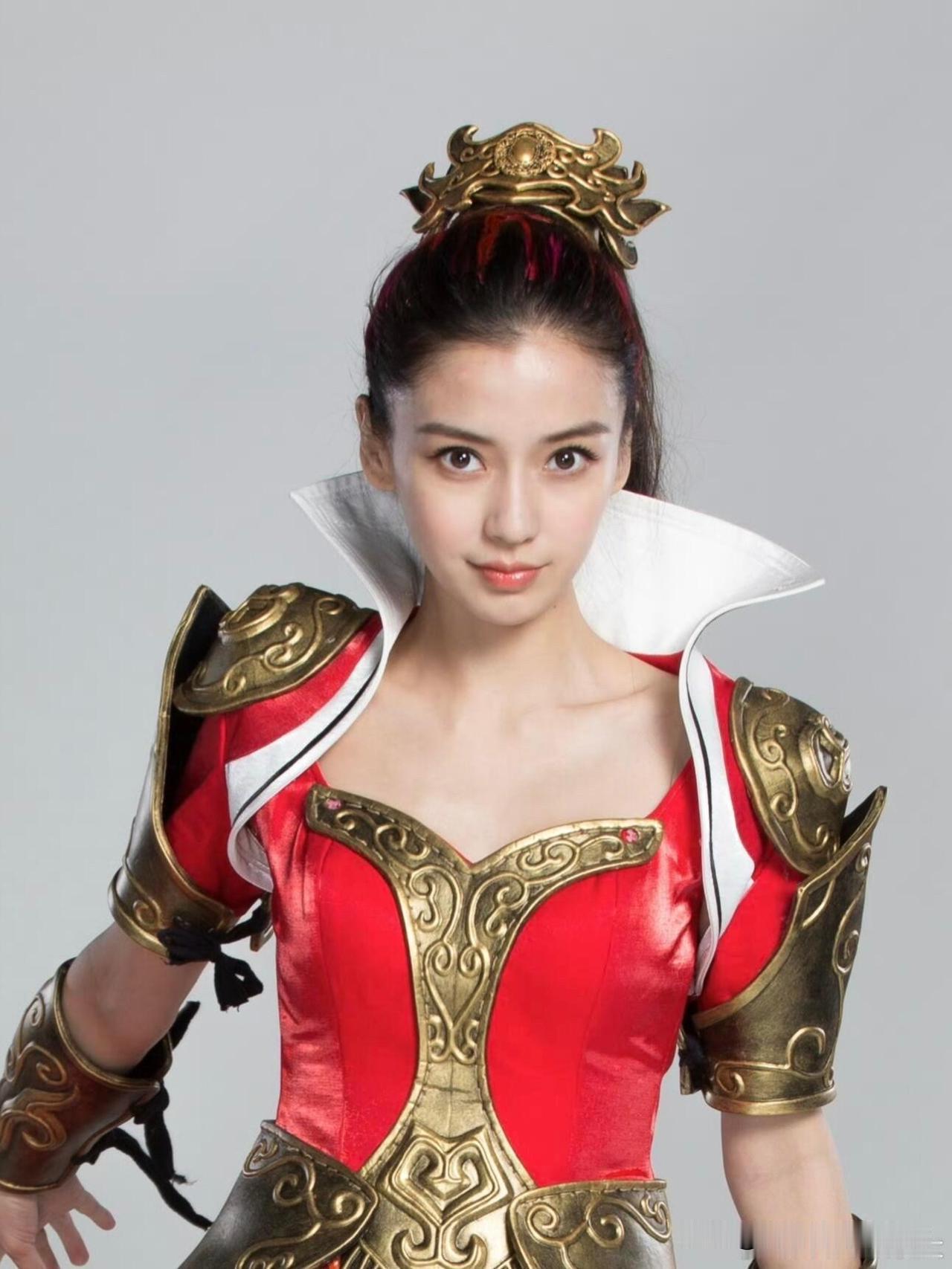 杨颖的酷美
