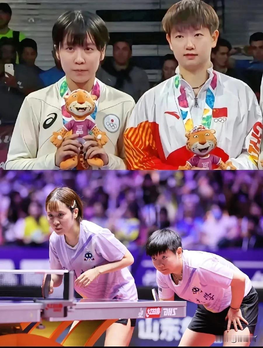 平野美宇成了乒坛所有人羡慕的对象孙颖莎平野美宇两人从对手变成队友感受到了时间
