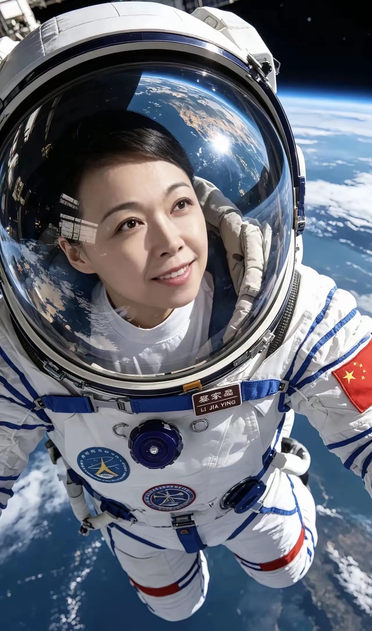 看着黎家盈这张照片我凝视很久很久，傲游太空真的太美了。本来黎家盈就长的漂亮，大大