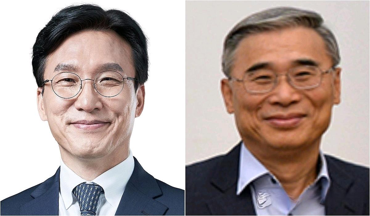 李在明政府提名人员名单国情院院长候选人李钟硕（图片1右曾担任统一部长官、国家安
