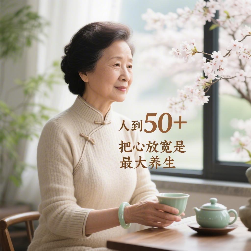 人到50+，不争不吵，把心放宽是最大的养生年纪越大，越懂养生的本质。其实养
