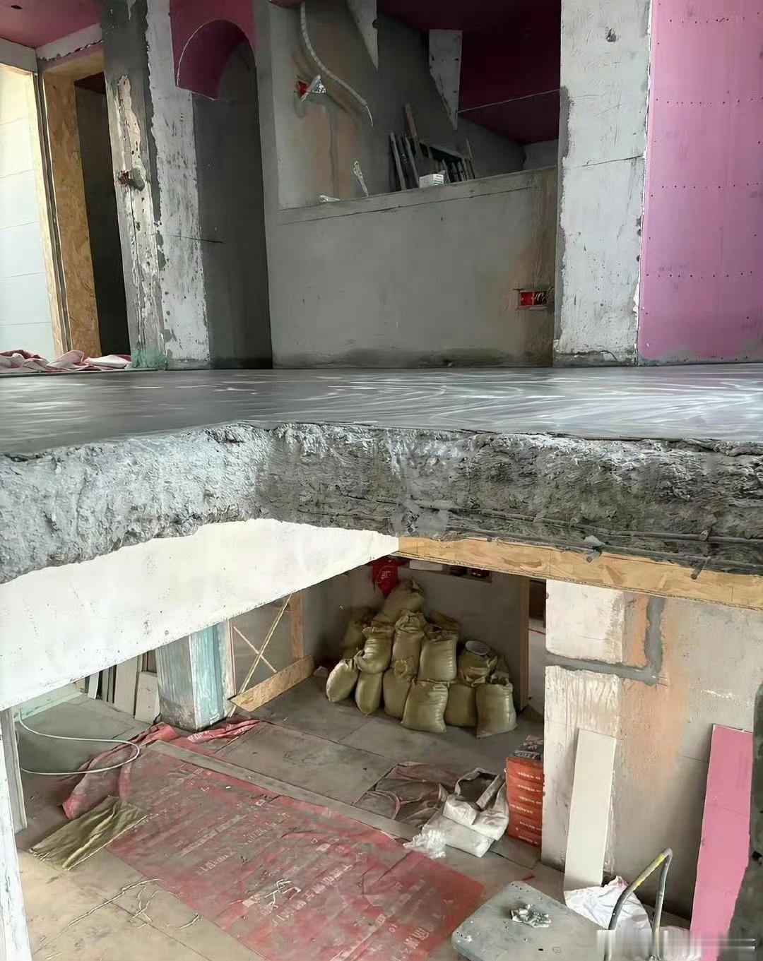 现在的楼房层厚度居然就这么点，这是真的吗​​​
