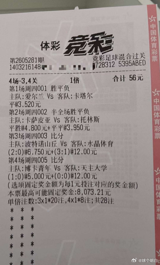 竞彩足球推荐足球预测检讨书俗话说：“人有失手，马有失蹄。”面对这次买球猜错比赛